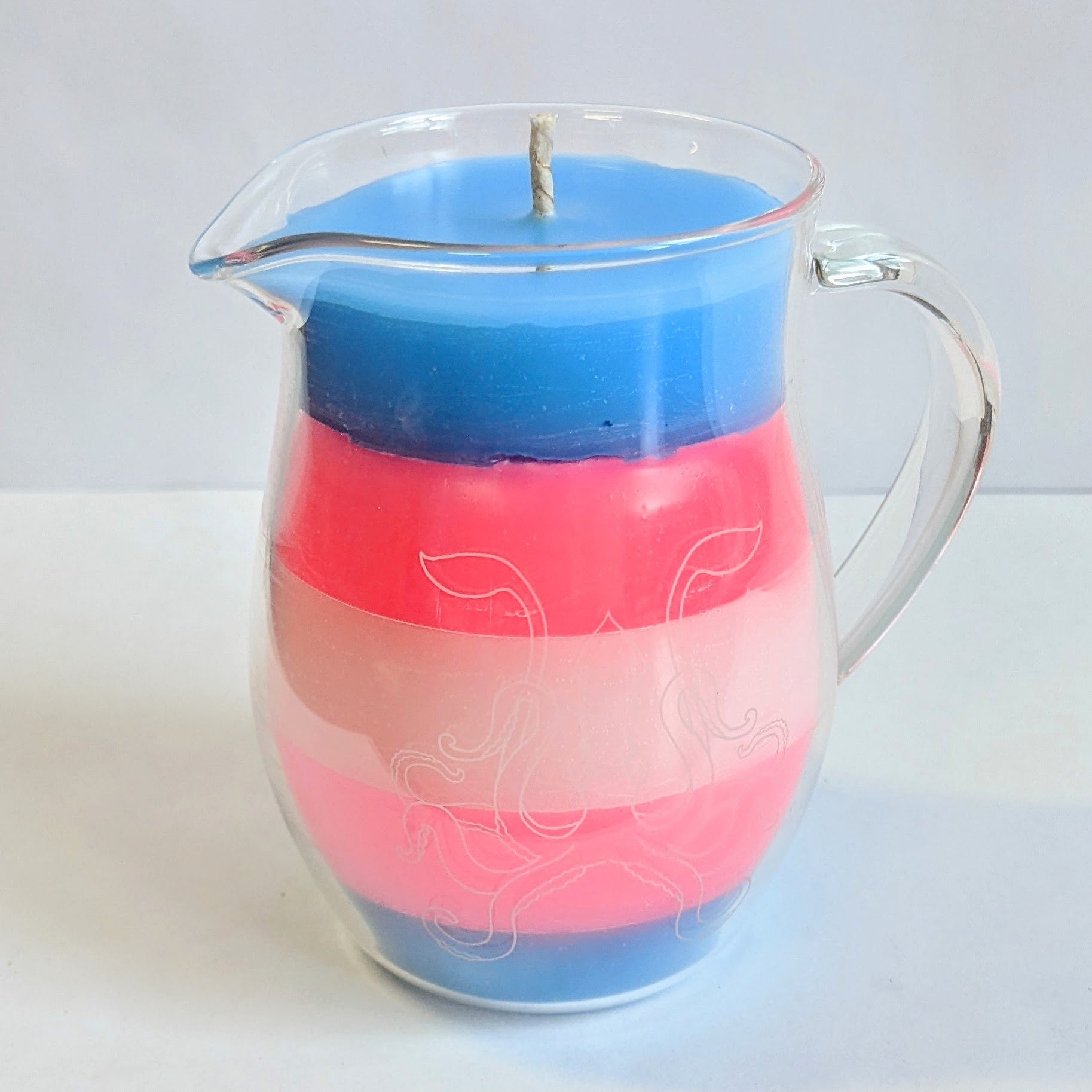 Blacklight Reactive Wax Play Pitcher Candle - Low Temp - UV Reactive