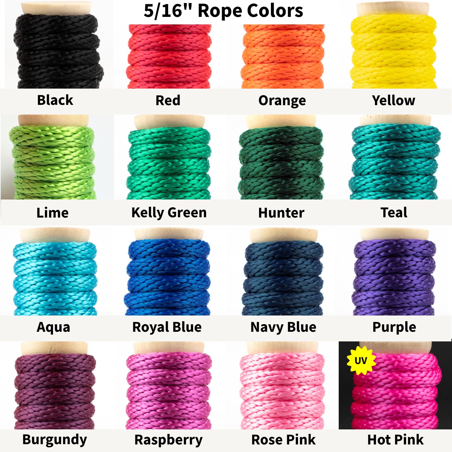 Colored rope shop for sale