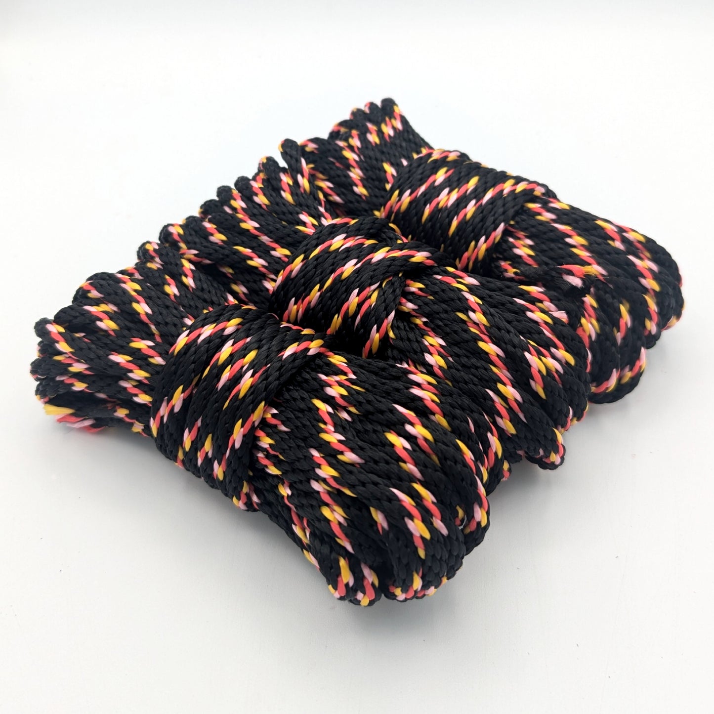 Colore spettrale autunnale del "mese" - Candy Corn Rope! – 1/4" – 6 mm – Corda MFP a treccia solida