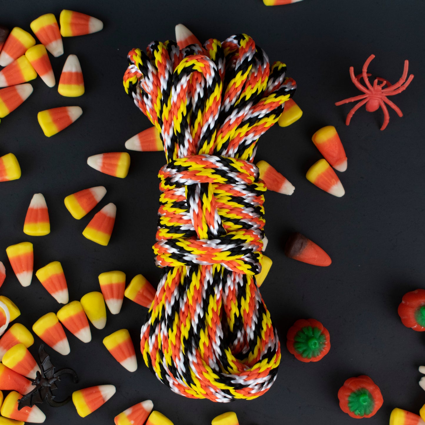 Halloween Spooky Rope: Black and Orange or Candy Corn! Available all year!