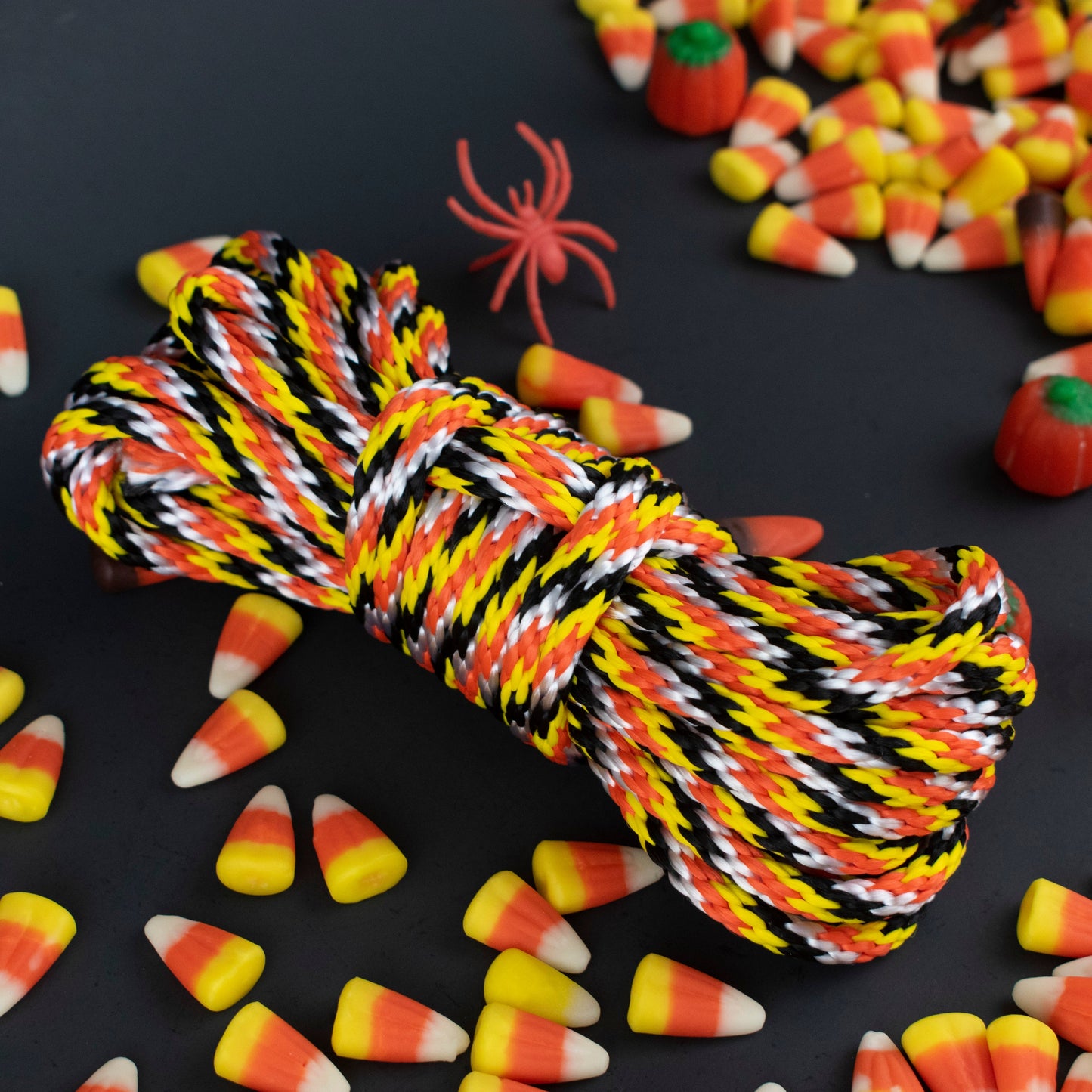 Halloween Spooky Rope: Black and Orange or Candy Corn! Available all year!