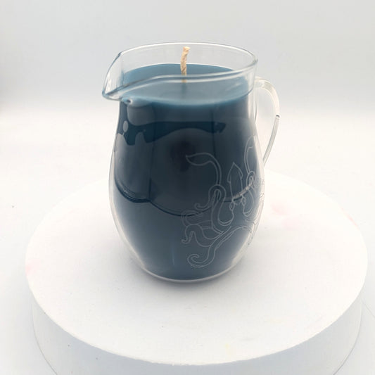 Limited Edition Wax Pitcher Candle – Black Ice – Low Temp – Paraffin