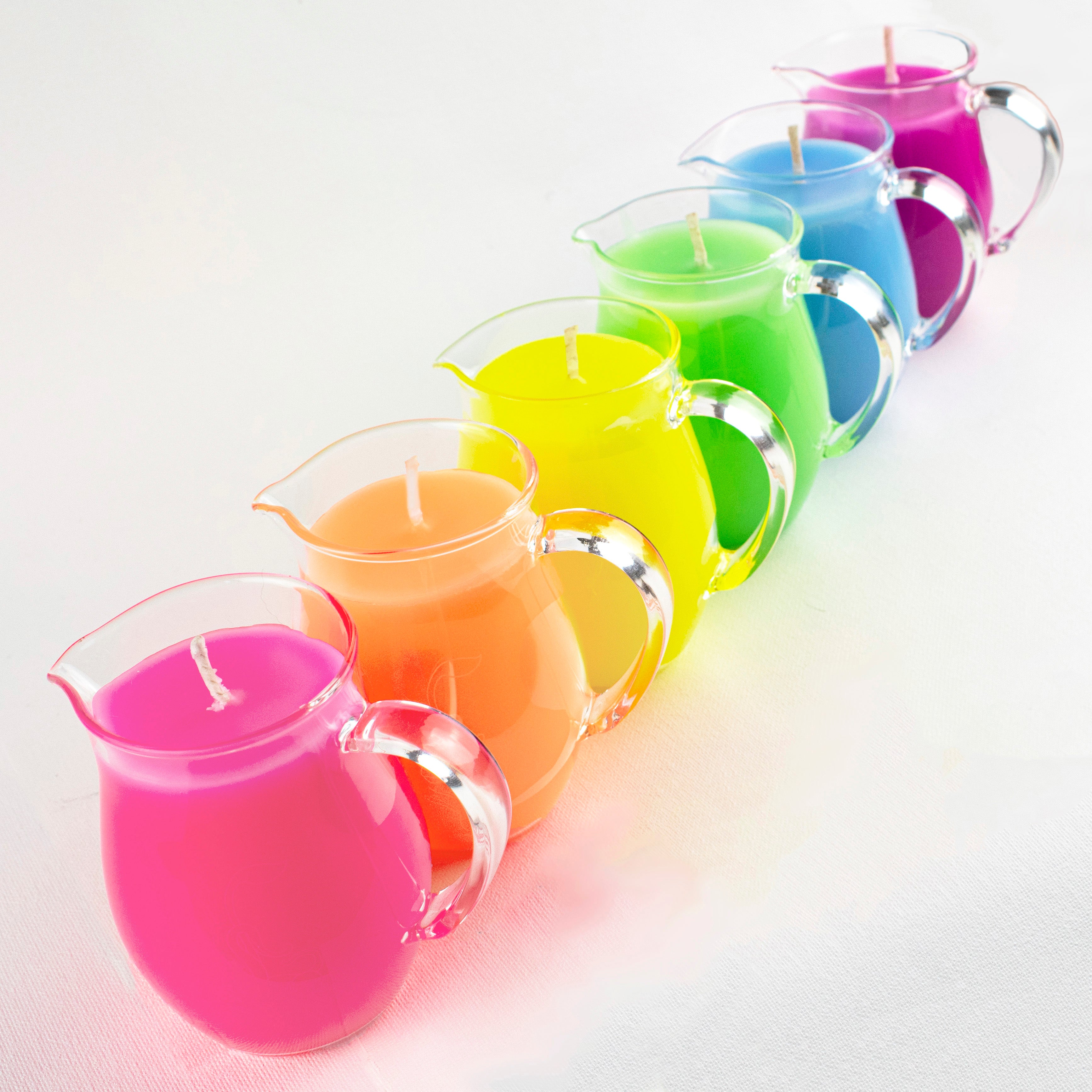 Rainbow & Pride Flag Candle Sets - store Kinky Wax Play Pitcher Candles